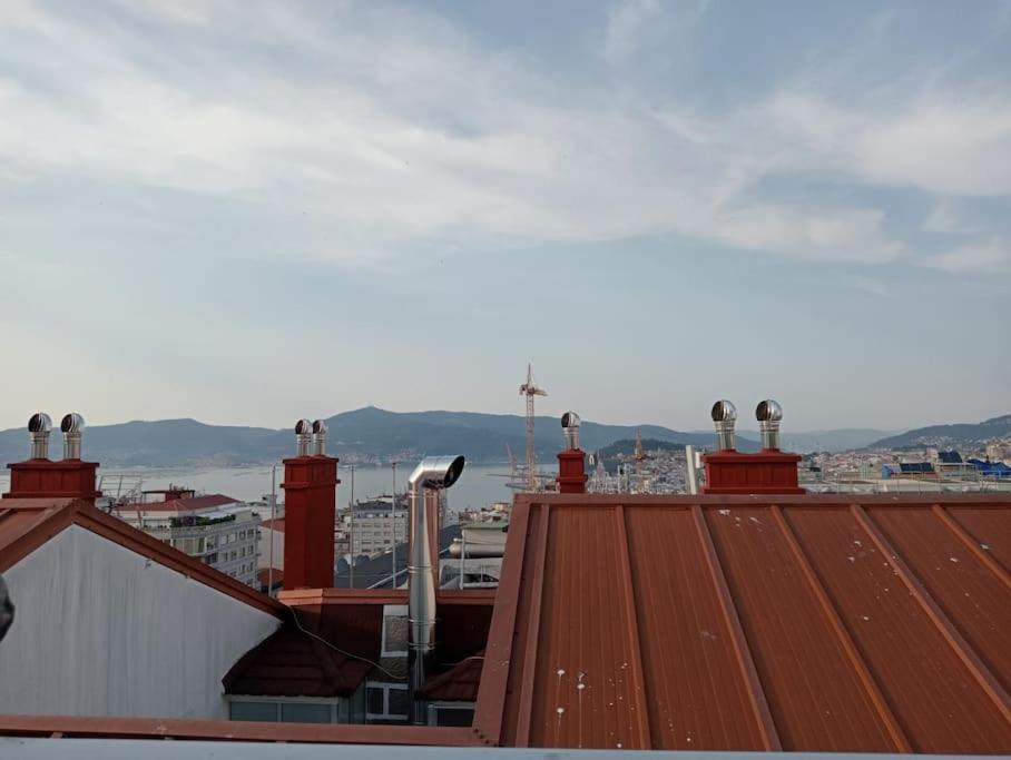 Atico Con Terraza En El Centro De Vigo Appartement Buitenkant foto